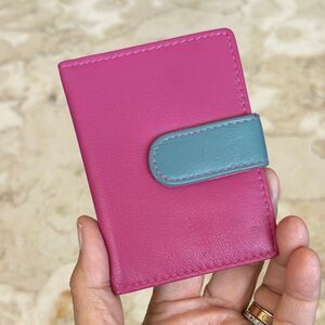 Golunski RFID Multi-colour Leather Card Holder